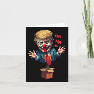 Trump Circus Clown lustigen politischen Humor Karte