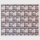 Trump Co-Beklagter Mugshots Geschenkpapier (Flach)