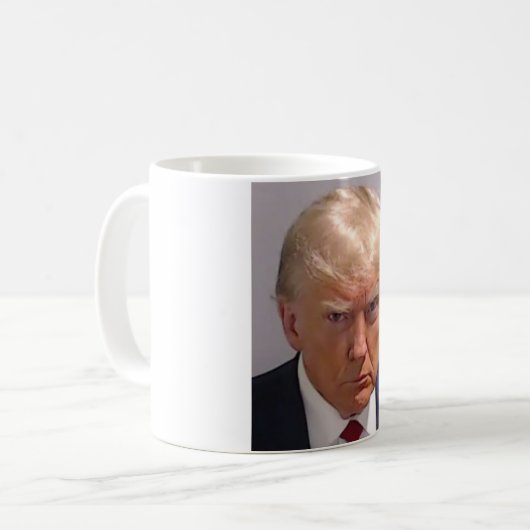 Trump Coffee Tasse (Vorderseite Links)
