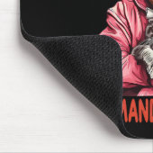 Trump Commander bei Cat Funny Cat und Trump Mousepad (Ecke)