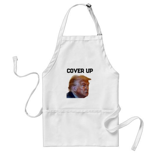 Trump Cover Up Apron Schürze (Vorne)