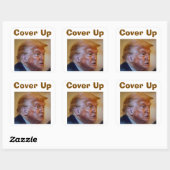 Trump/Cover Up Aufkleber (Blatt)