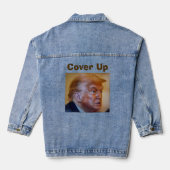 Trump/Cover Up Denim-Jacke Jeansjacke (Rückseite)