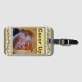 Trump/Cover Up Gepäckanhänger (Vorderseite (Horizontal))