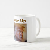 Trump/Cover Up Kaffeetasse (VorderseiteRechts)