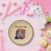 Trump/Cover Up Paper Plate Pappteller (Party)