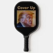 Trump/Cover Up Pickleball Paddle (Rückseite)