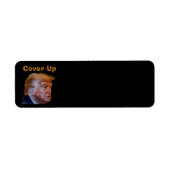 Trump/Cover Up Return Address Label (Vorne)