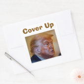 Trump/Cover Up Sticker (Umschlag)