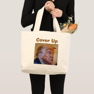 Trump/Cover Up-Tasche Jumbo Stoffbeutel