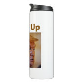 Trump/Cover Up Thermal Tumbler Thermosbecher (Nach rechts gedreht)