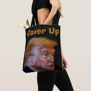 Trump/Cover Up Tragetasche Tasche