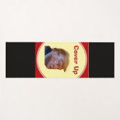 Trump/Cover Up Yoga Mat Yogamatte (Vorderseite (Horizontal))