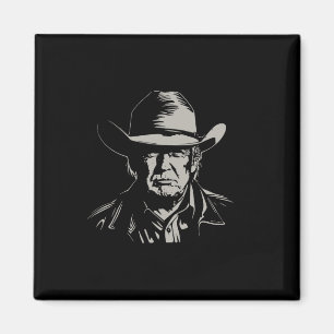 Trump Cowboy Usa 2024 Wahl Us Maga 1 Magnet