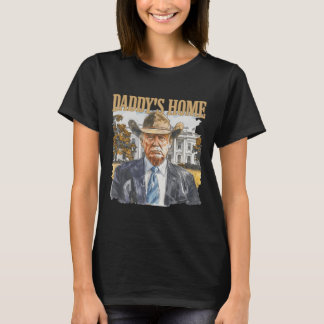 Trump Cowboy Western Daddy's Zuhause Nimm America T-Shirt
