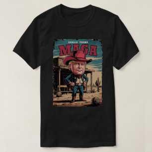 Trump Cowboy Wild West T-Shirt