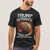 Trump Crab Geoduck Eunuch Jesus Republikaner Pee T-Shirt (Vorderseite)