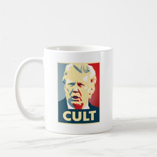 Trump Cult Kaffeetasse (Links)