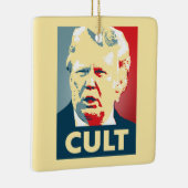 Trump Cult Keramikornament (Rechts)