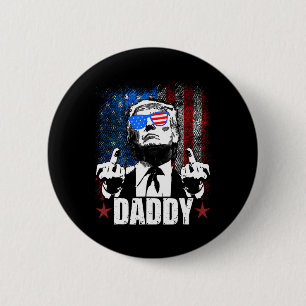 Trump Daddy 2025 Offizieller Trump Daddy Lustig 3 Button