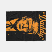 Trump Daddy Fleecedecke (Vorderseite (Horizontal))