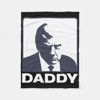 Trump Daddy Lustiger Daddy Trump 2 Fleecedecke