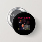 Trump Daddys Zuhause Bye Joe Biden lässt den Run f Button (Vorne & Hinten)