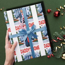 Trump Daddys Zuhause Geschenkpapier
