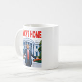 Trump Daddys Zuhause Kaffeetasse (Vorderseite Links)