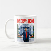 Trump Daddys Zuhause Kaffeetasse (Links)