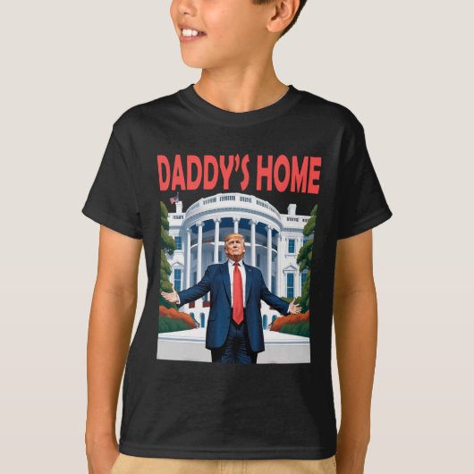 Trump Daddys Zuhause White House 1 T-Shirt (Vorderseite)