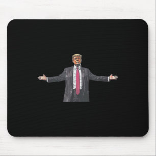 Trump Daddys Zuhause White House 2024 2 Side Mousepad