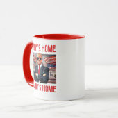 Trump Daddys Zuhause White House 2024 Tasse (Vorderseite Links)