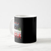 Trump Daddys Zuhause White House Dance macht Xmas Kaffeetasse (Vorderseite Links)