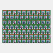 Trump Daddys Zuhause White House Geschenkwrap Geschenkpapier Set (Vorderseite 2)