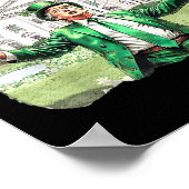 Trump Daddys Zuhause White House St Patricks Day 2 Poster (Ecke)