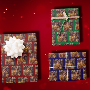 Trump Daddys Zuhause White House Trump-Geschenk Geschenkpapier Set