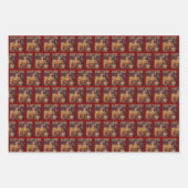 Trump Daddys Zuhause White House | Trump-Leopard-G Geschenkpapier Set (Vorderseite 2)