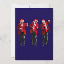 Trump Dance Christmas Card Feiertagskarte