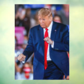 Trump Dance Funny Fensteraufkleber (Blatt 3)