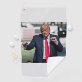 Trump Dance Funny Golfhandtuch (Insitu)