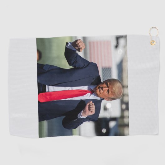Trump Dance Funny Golfhandtuch (Horizontal)