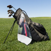 Trump Dance Funny Golfhandtuch (Gras)