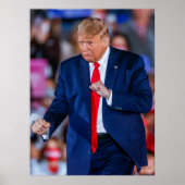 Trump Dance Funny Poster (Vorne)