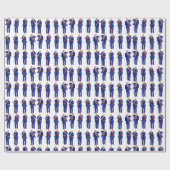 Trump Dance | Funny Trump tanzt Geschenk Geschenkpapier (Flach)