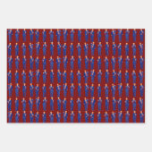 Trump Dance | Funny Trump tanzt Geschenk Geschenkpapier Set (Vorderseite 3)