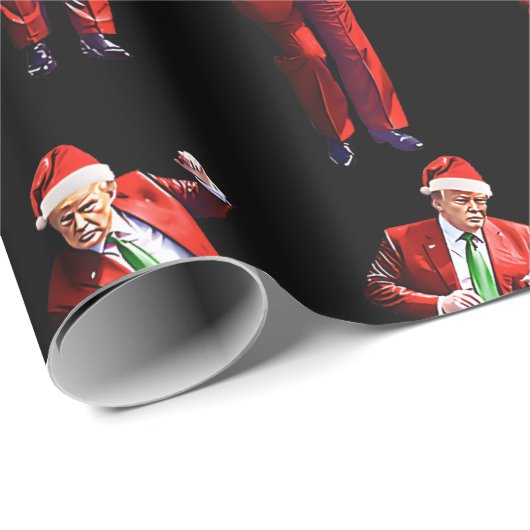 Trump Dance Geschenkpapier (Rolleneckpunkt)