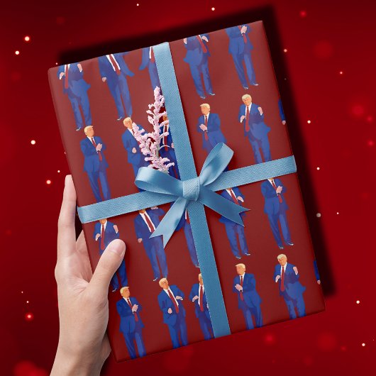 Trump Dance | Happy Trump tanzt Geschenk Geschenkpapier