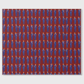 Trump Dance | Happy Trump tanzt Geschenk Geschenkpapier (Flach)