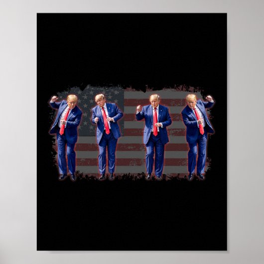 Trump Dance Poster (Vorne)